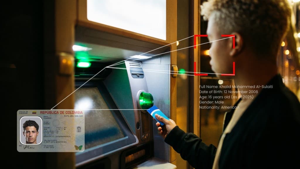ATM facial recognition and KYC matching