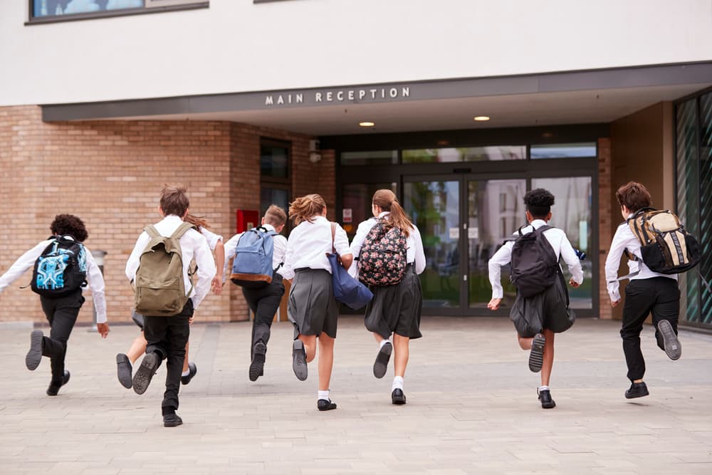 School campus facial recognition access